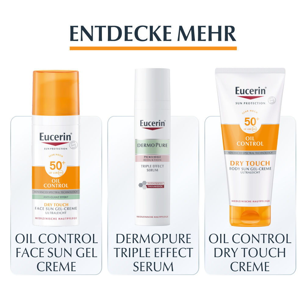 Eucerin SUN OIL CONTROL DRY TOUCH FACE SUN GEL-CREME LEICHTE TEXTUR LSF 30   50 ml Creme