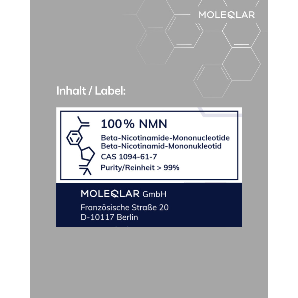 MOLEQLAR NMN 60 g Pulver
