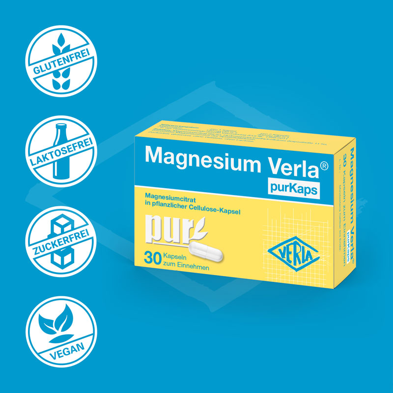 Magnesium Verla purKaps 30 St Kapseln