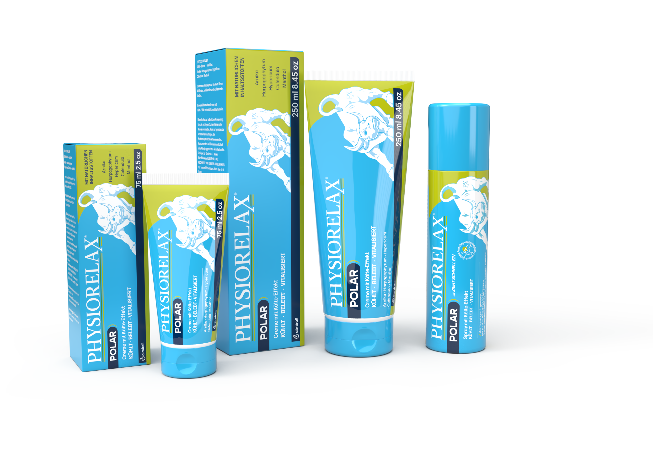 PHYSIORELAX POLAR SPRAY Spray - kühlt & vitalisiert