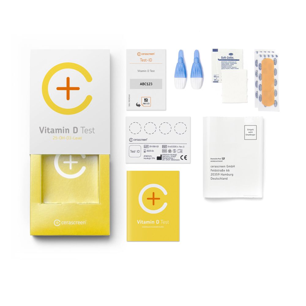 cerascreen Vitamin D Testkit 1 St Kombipackung