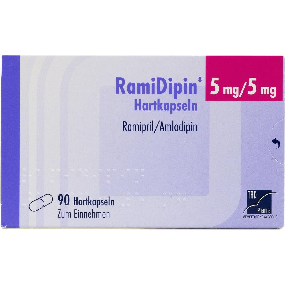 RamiDipin 5 mg /5 mg 90 St Hartkapseln