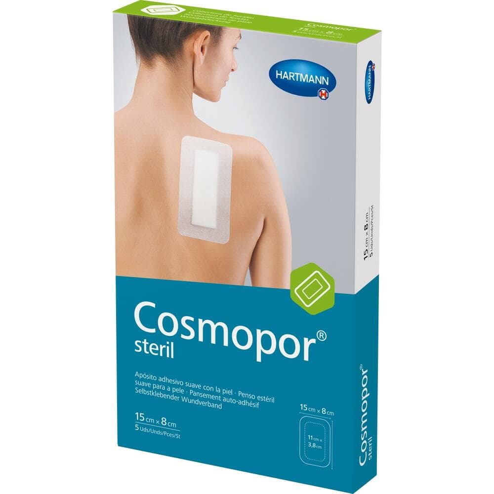 COSMOPOR steril 8x15 cm 5 St Pflaster