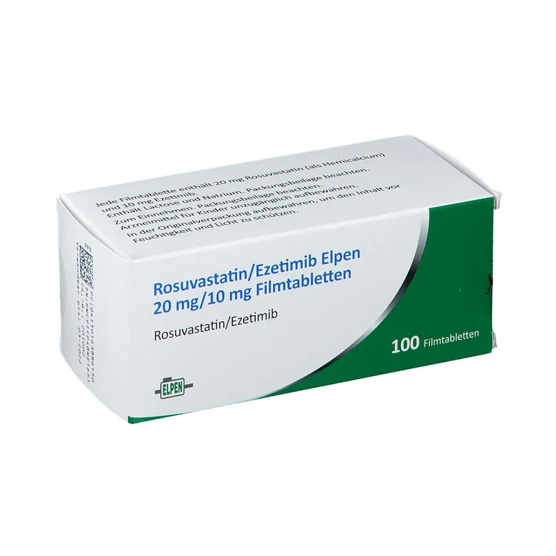 Rosuvastatin/Ezetimib Elpen 20 mg 10 mg Filmtabletten 100 St Filmtabletten