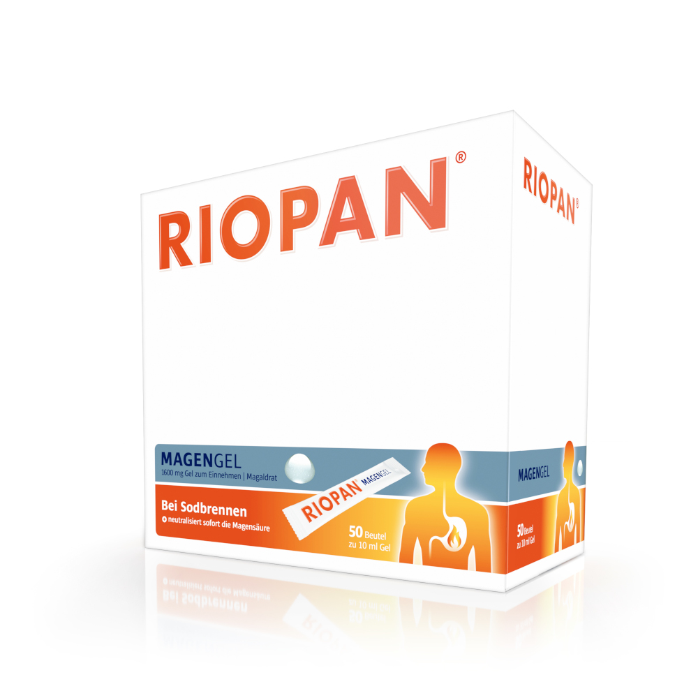 RIOPAN MAGENGEL - Bei Sodbrennen 50X10 ml Gel