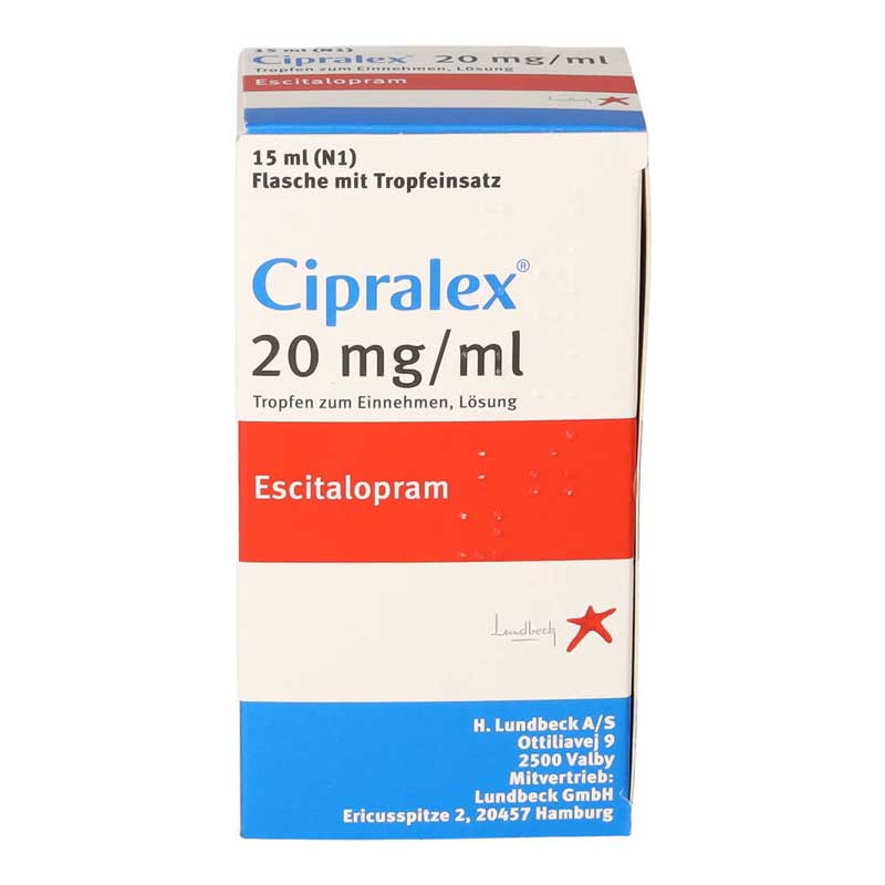 CIPRALEX 20mg/ml 15 ml Tropfen zum Einnehmen
