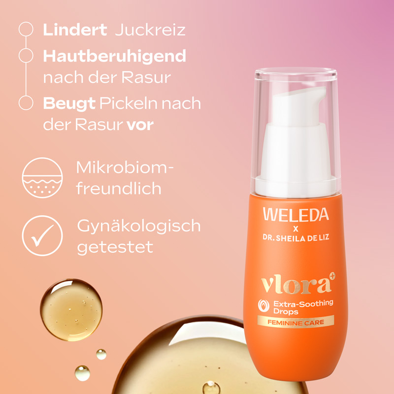 WELEDA vlora Extra-Soothing Drops 30 ml Körperpflege