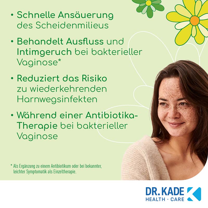 KadeFlora Milchsäureovula 14 St Vaginalsuppositorien