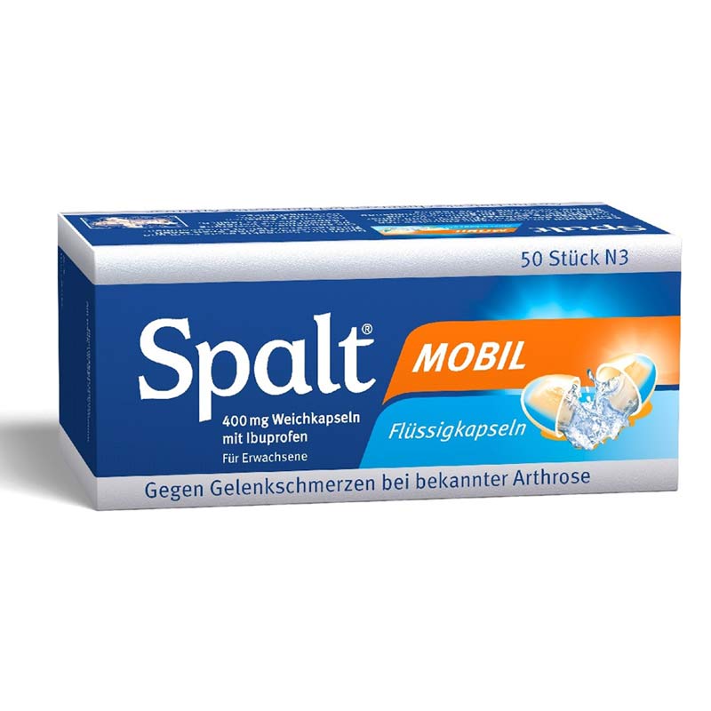 Spalt Mobil 400mg  50 St Weichkapseln