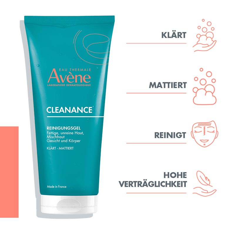 Avène CLEANANCE REINIGUNGSGEL 200 ml Gel