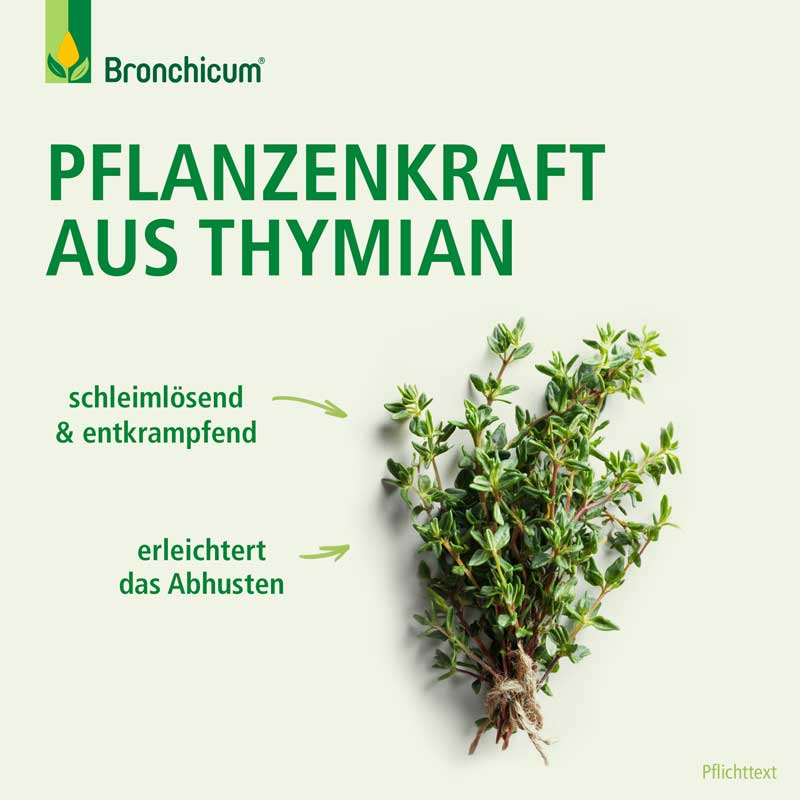 BRONCHICUM Thymian 20 St Lutschtabletten