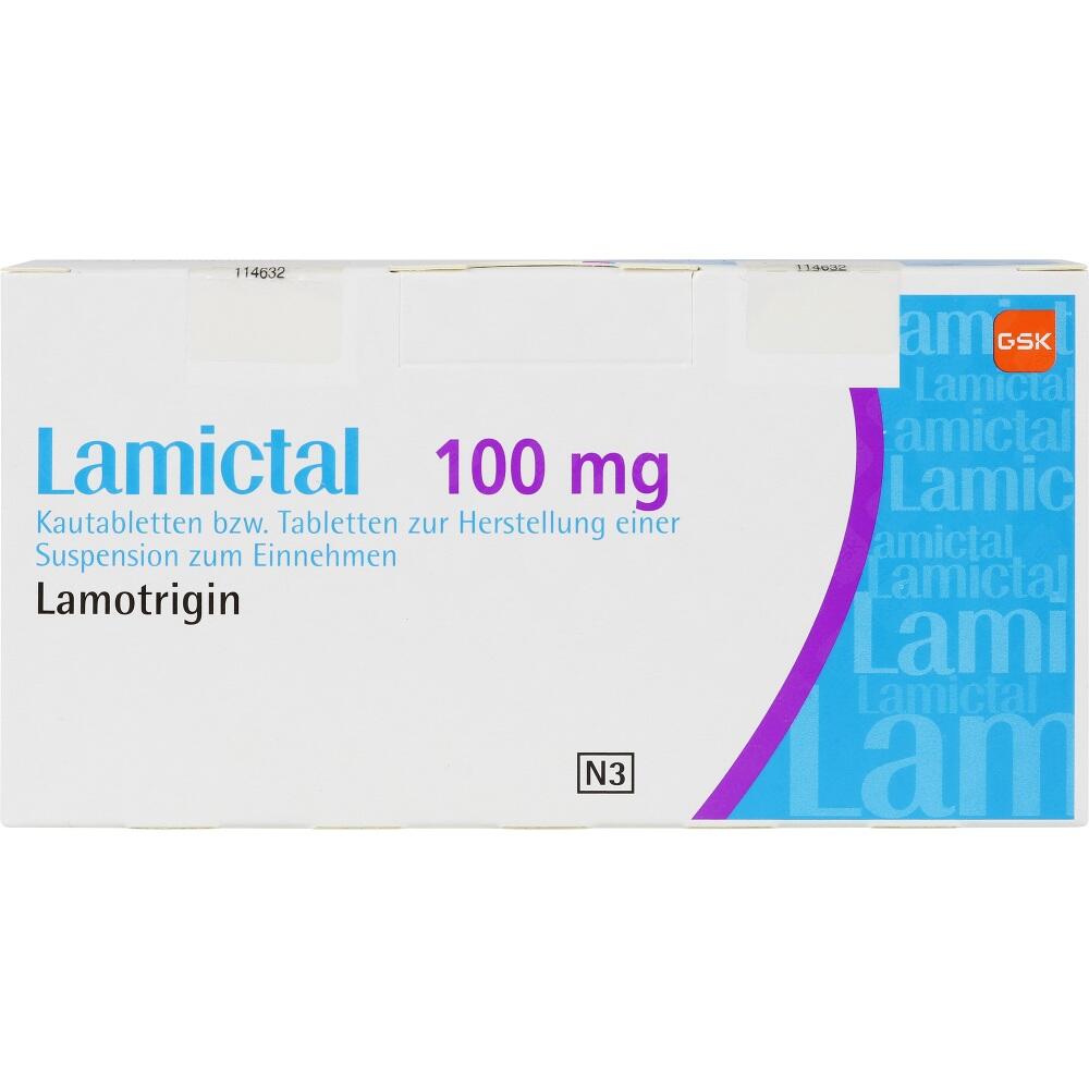 Lamictal 100mg suspendierbare Tabletten 2X98 St Tablette zur Herstellung einer Suspension zum Einnehmen
