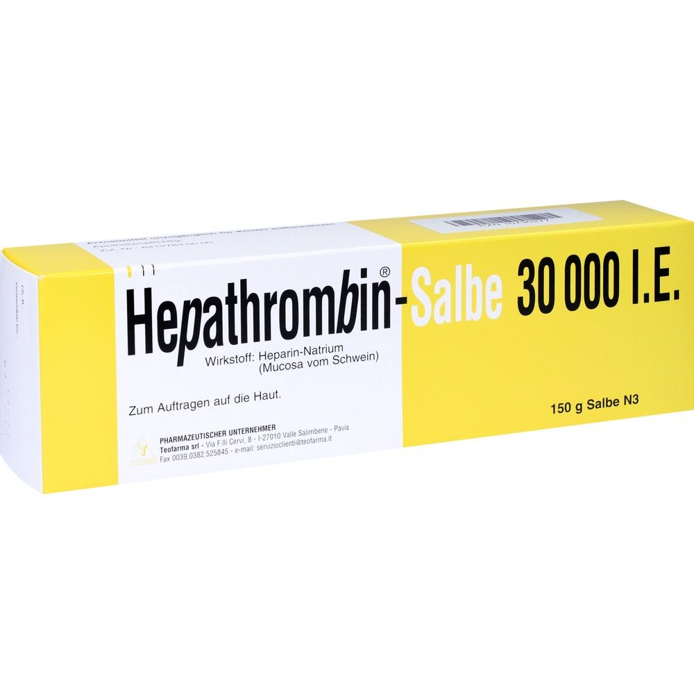 Hepathrombin 30000 150 g Salbe