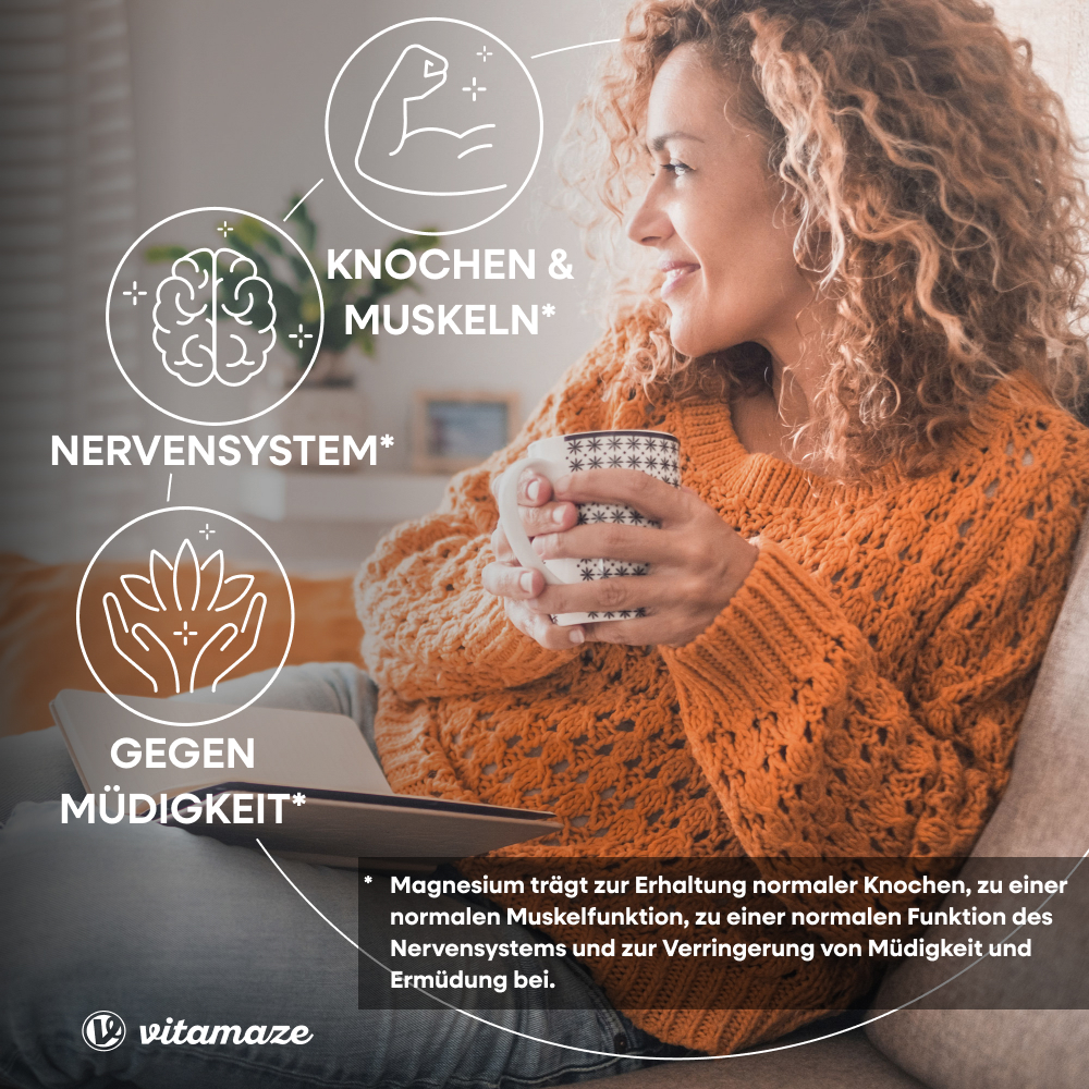 vitamaze MAGNESIUM BISGLYCINAT 120 St Kapseln