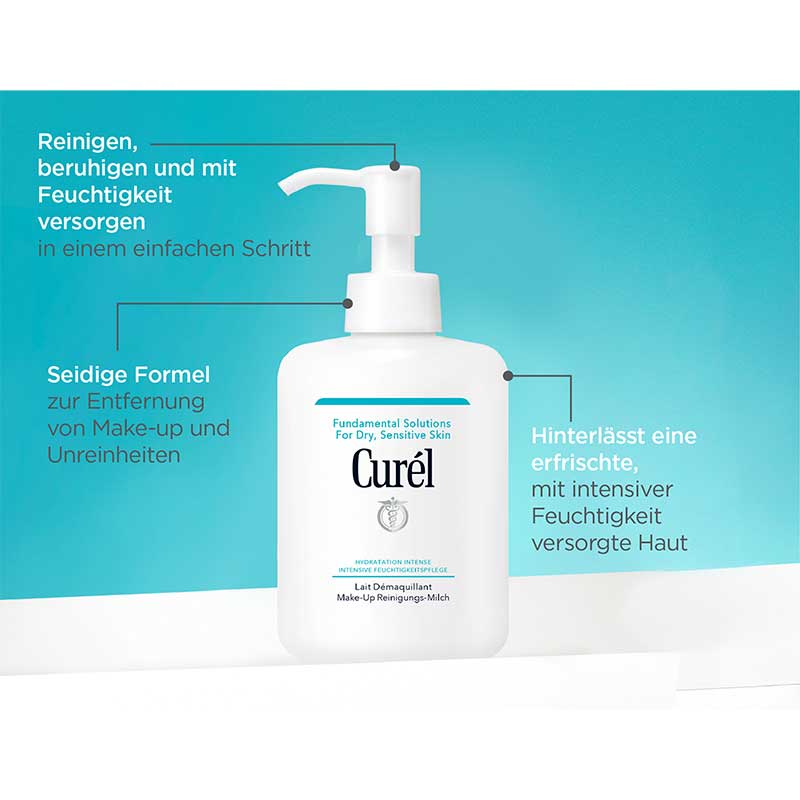 Curél Make-up Reinigungs-Milch 200 ml Milch