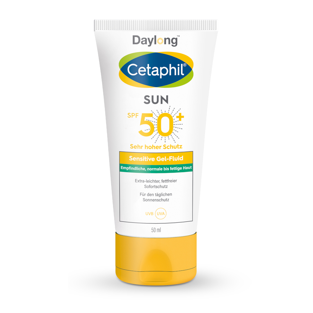 Cetaphil Sun Daylong SPF50+ Sens Gel-Fluid Gesicht 50 ml Gel