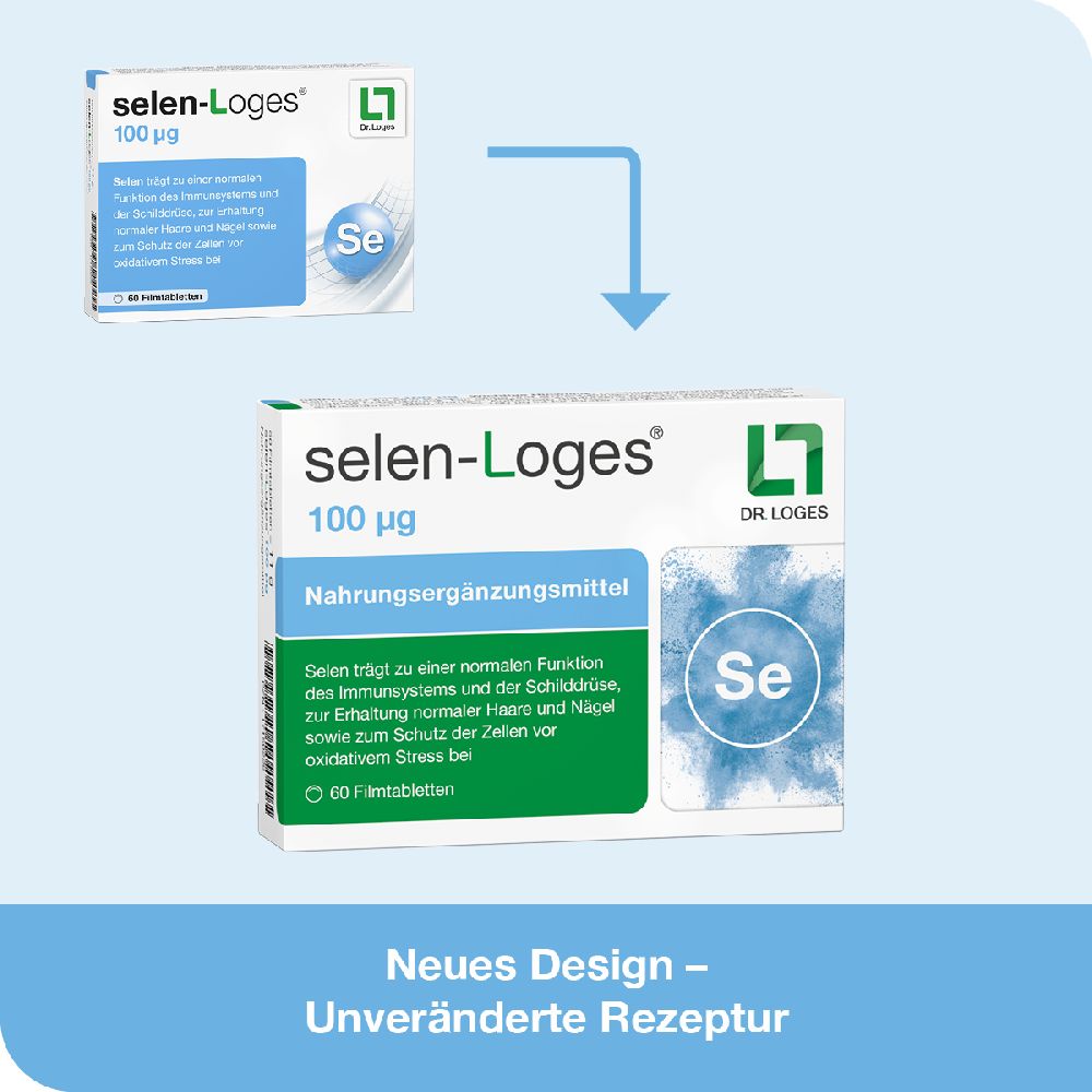 selen-Loges 100 µg 120 St Filmtabletten
