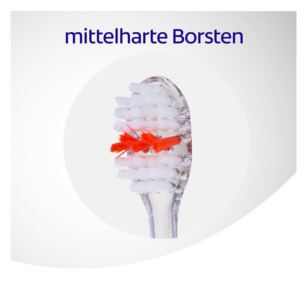 elmex Zahnbürste KARIESSCHUTZ INTERX mit Kurzkopf, MITTEL 1 St Zahnbürste