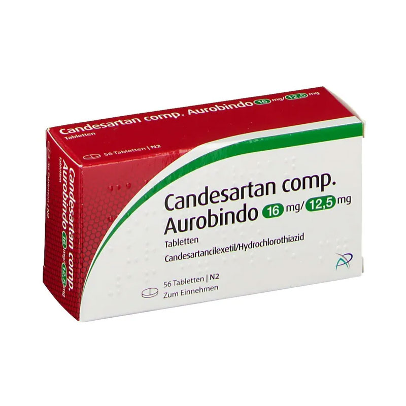 Candesartan comp. Aurobindo 16mg/12,5mg 56 St Tabletten
