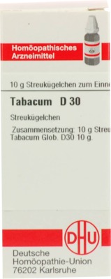 TABACUM D 30 Globuli 10 g Globuli
