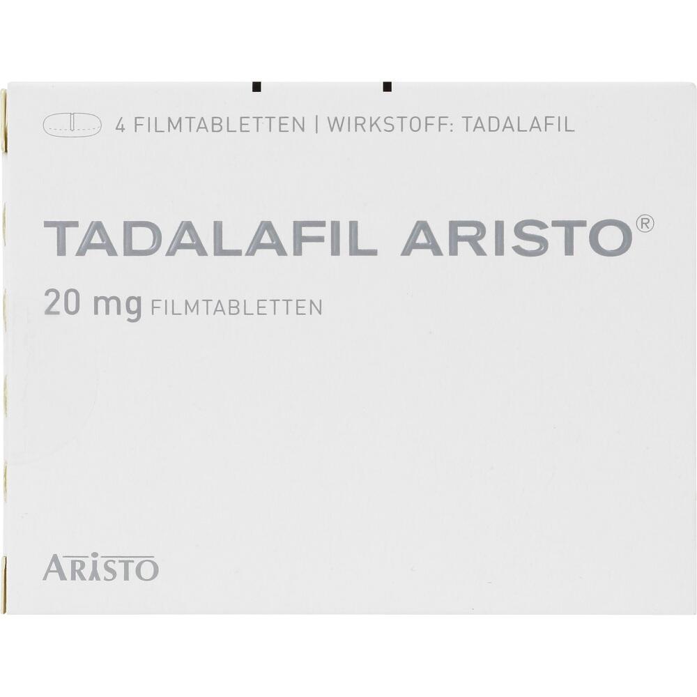 TADALAFIL ARISTO 20mg 4 St Filmtabletten
