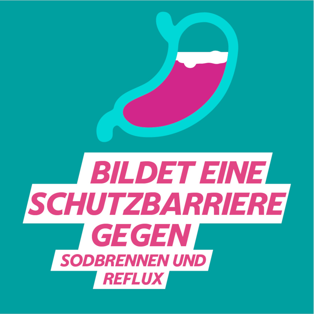 GAVISCON LIQUID Bei Sodbrennen in der Schwangerschaft - auch für nicht schwangere Menschen geeignet 24X10 ml Suspension zum Einnehmen