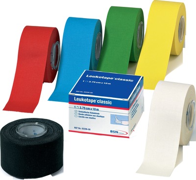 LEUKOTAPE Classic 3,75 cmx10 m schwarz 1 St Binden