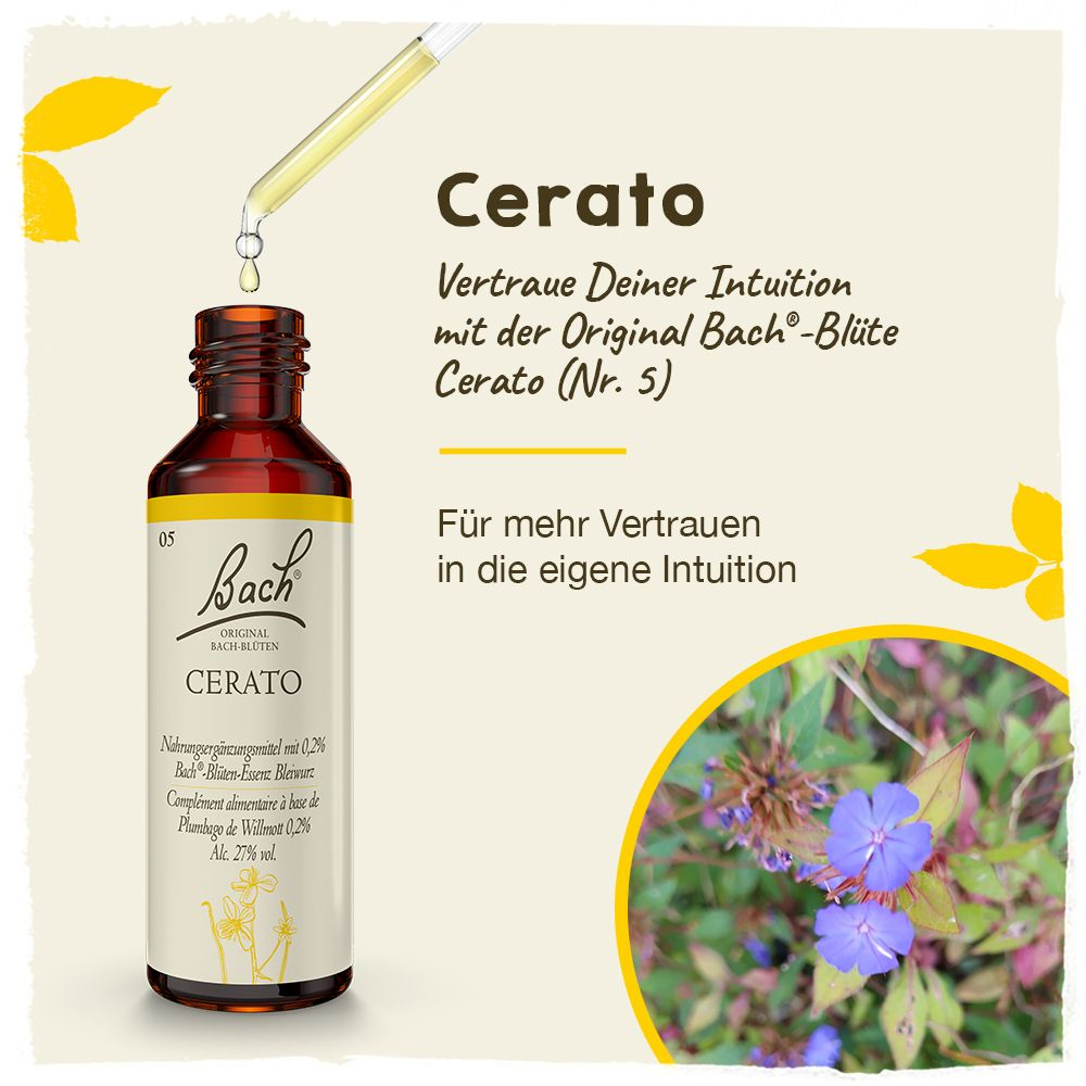 BACHBLÜTEN Original Cerato Nr. 5 20 ml Tropfen