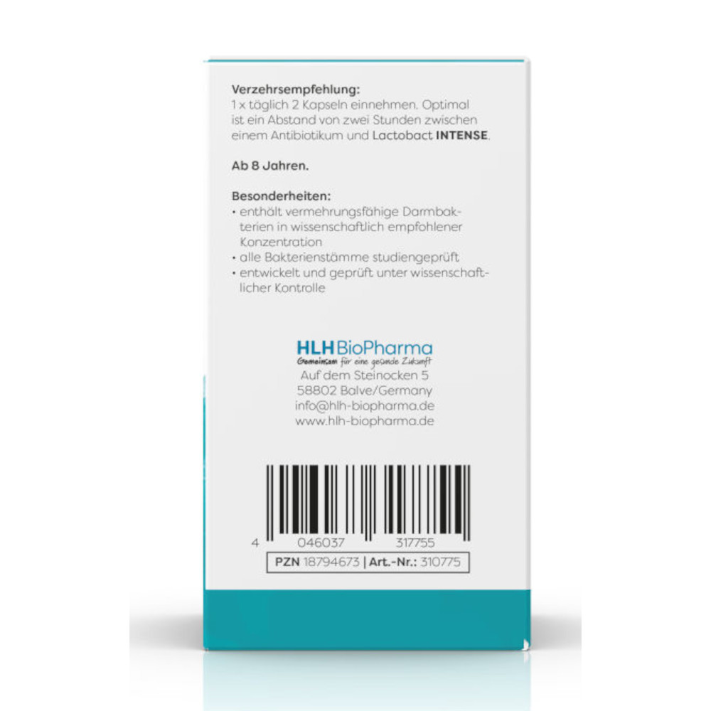 Lactobact INTENSE 40 St Kapseln magensaftresistent