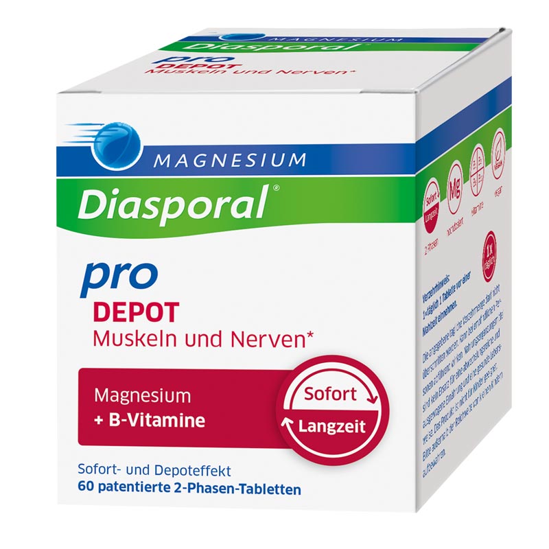 MAGNESIUM Diasporal pro DEPOT 60 St Tabletten