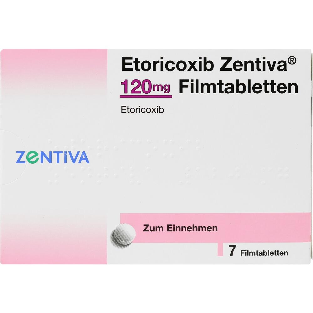 Etoricoxib Zentiva 120mg 7 St Filmtabletten