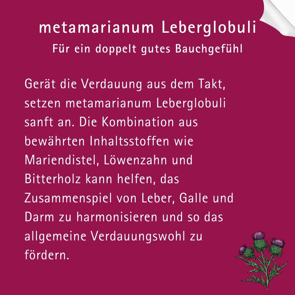 metamarianum Leberglobuli 10 g Globuli