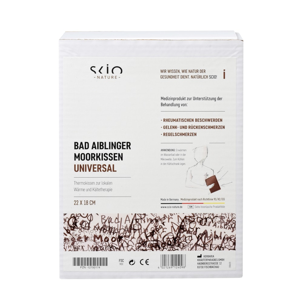 MOORKISSEN Bad Aiblinger Universal 18x22 cm 1 St Packungsmasse