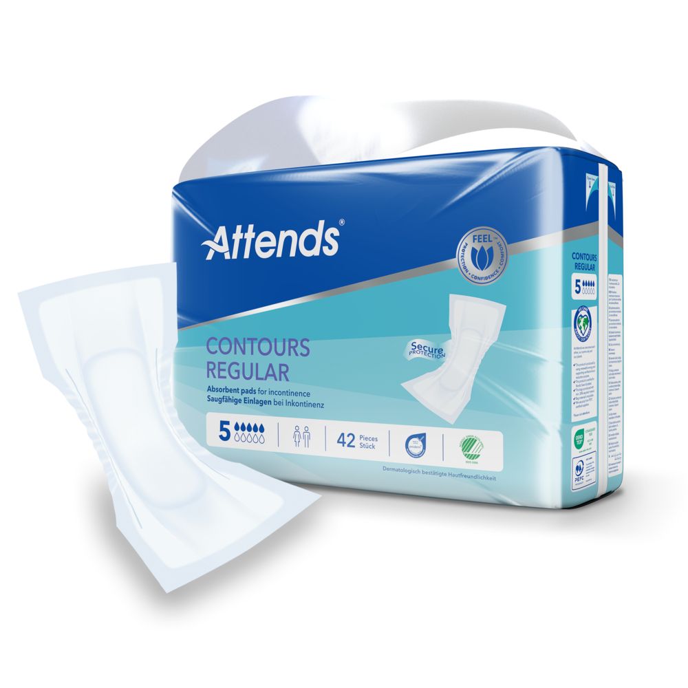 ATTENDS Contours Regular 5 Vorlagen 42 St