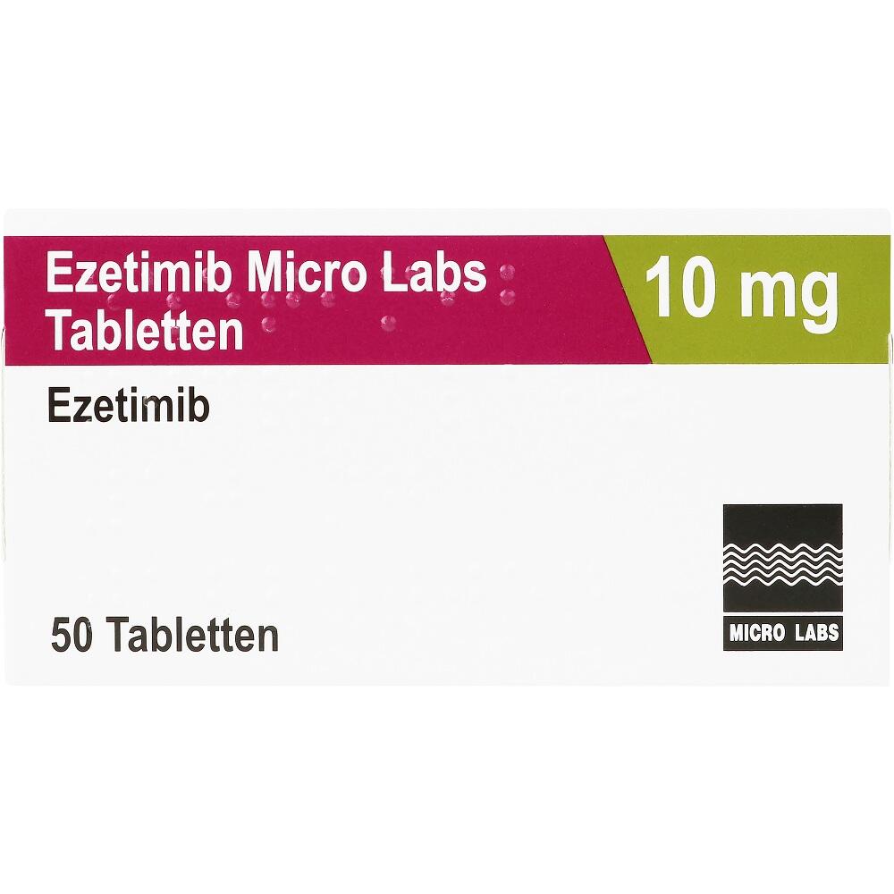 Ezetimib Micro Labs 10 mg 50 St Tabletten