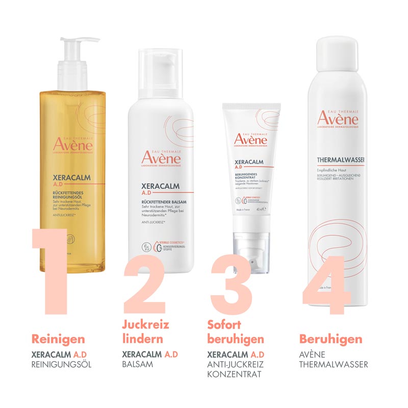 Avène XeraCalm A.D Rückfettendes Reinigungsöl  400 ml Öl