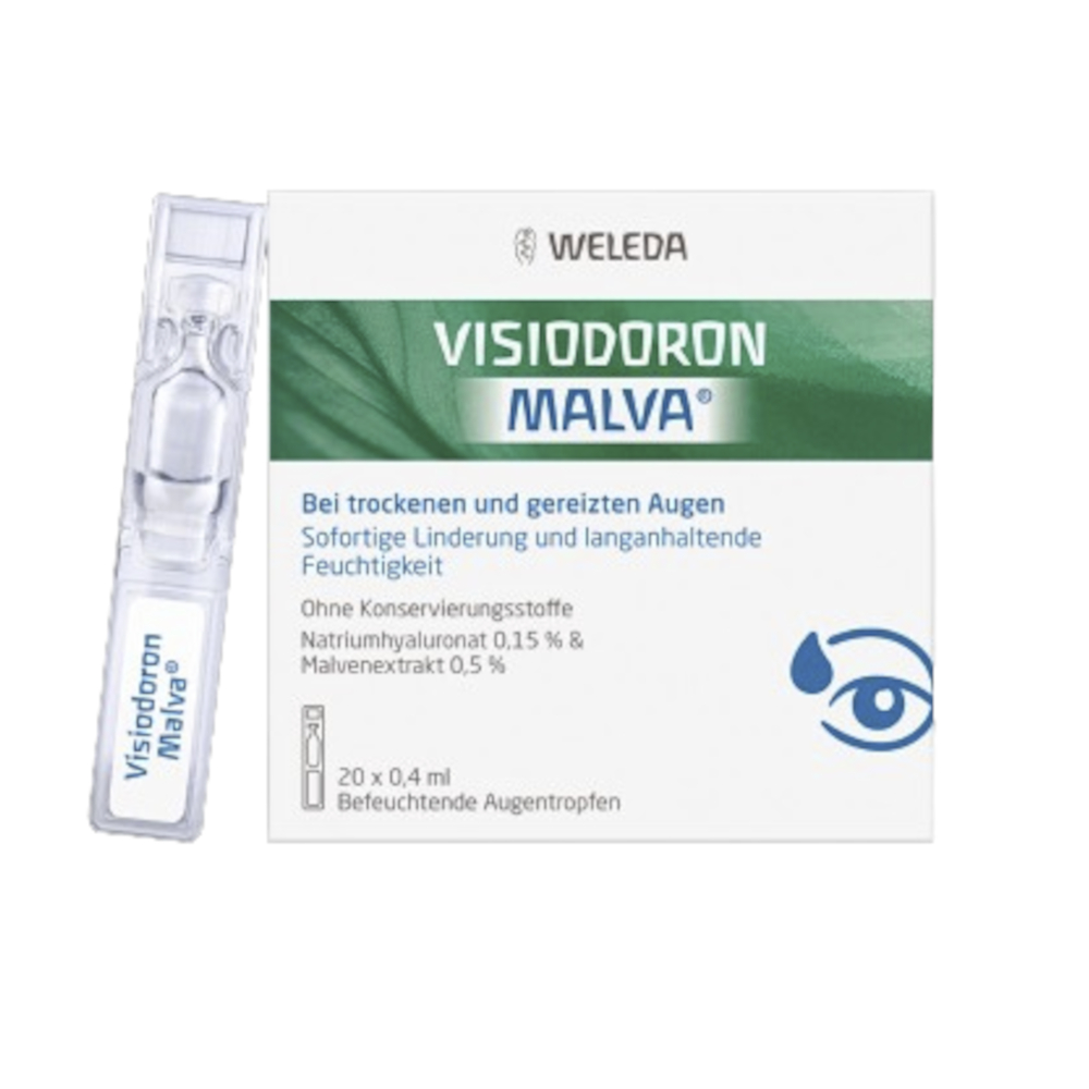 WELEDA VISIODORON MALVA  20X0.4 ml Augentropfen