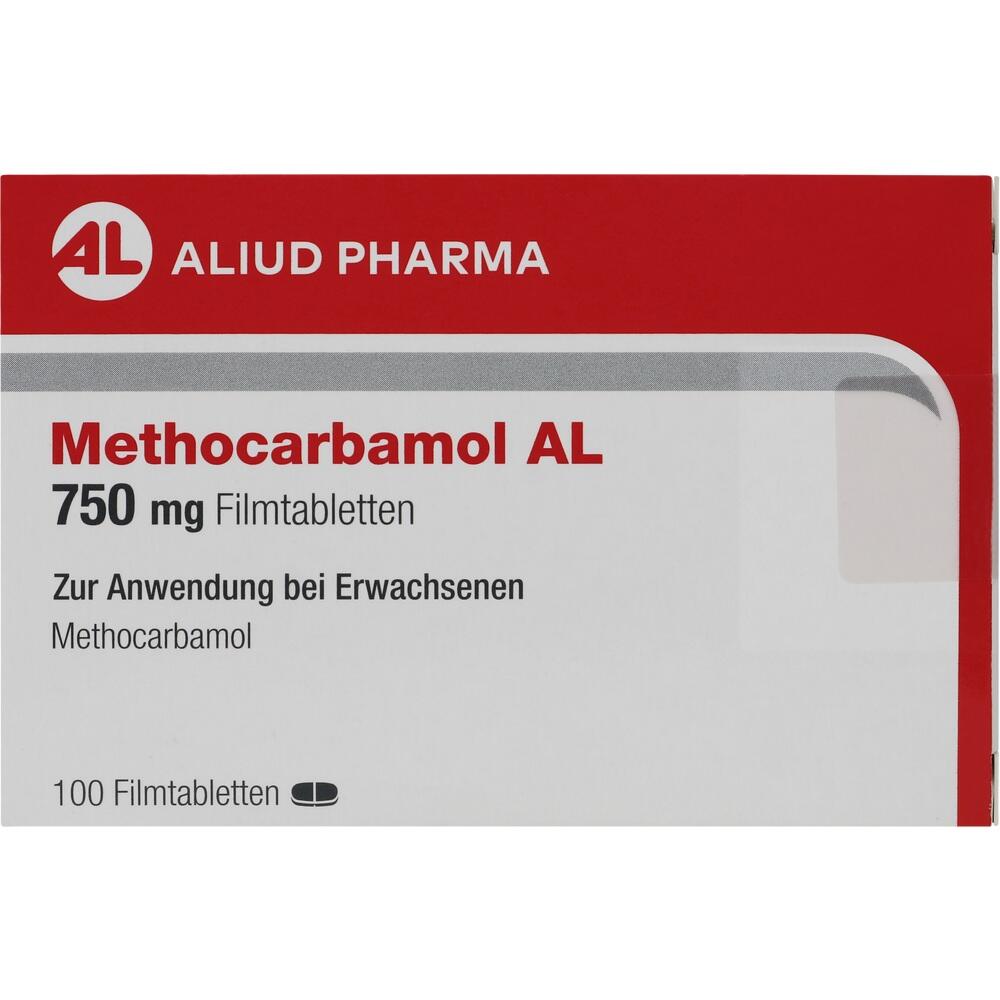 Methocarbamol AL 750 MG Filmtabletten 100 St Filmtabletten