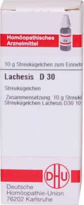 LACHESIS D 30 Globuli 10 g Globuli