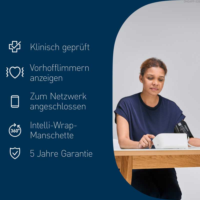 Omron M7 Intelli IT AFib Oberarm-Blutdruckmessgerät 1 St