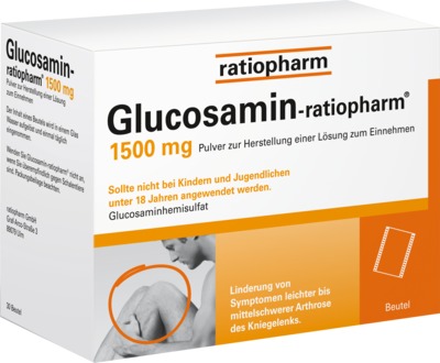 Glucosamin-ratiopharm 1500mg 90 St Pulver zur Herstellung einer Lösung zum Einnehmen