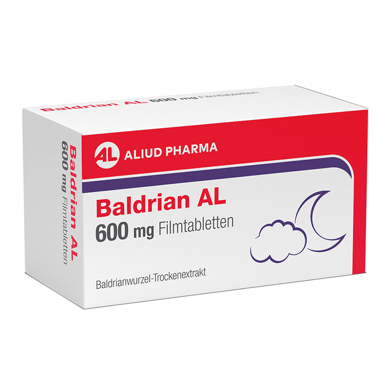 Baldrian AL 600 mg bei leichter Nervosität und Schlafstörungen