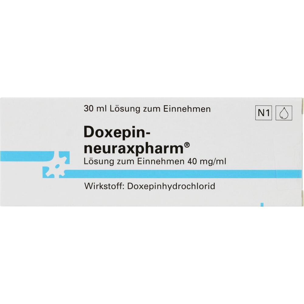 Doxepin-neuraxpharm 40mg/ml zum Einnehmen 30 ml Lösung zum Einnehmen