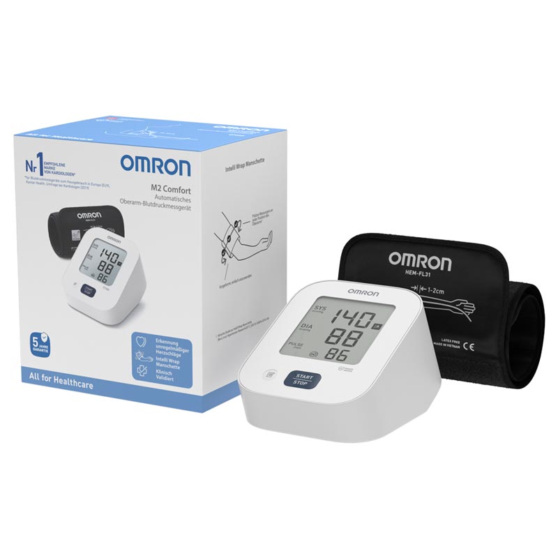 OMRON M2 Comfort Oberarm-Blutdruckmessgerät 1 St