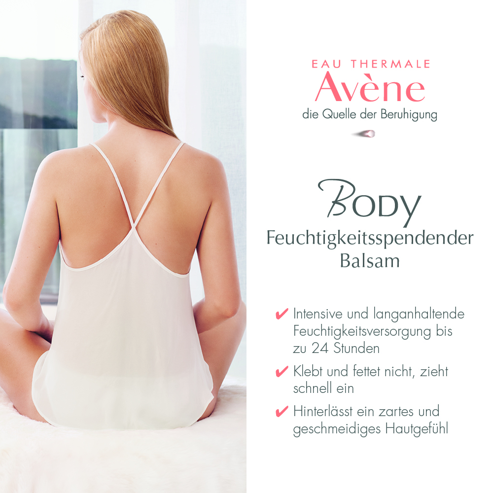 Avène BODY Feuchtigkeitsspendender Balsam  250 ml Balsam