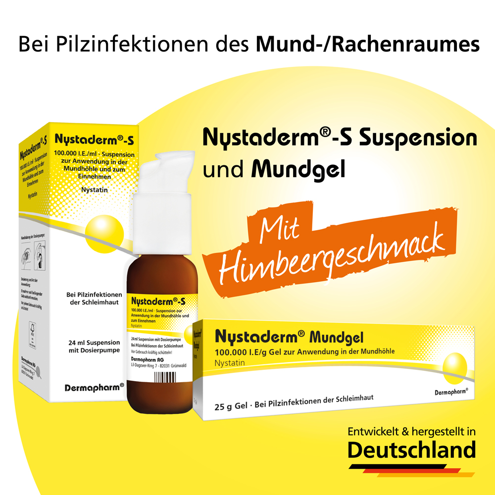 Nystaderm Mundgel 50 g Gel