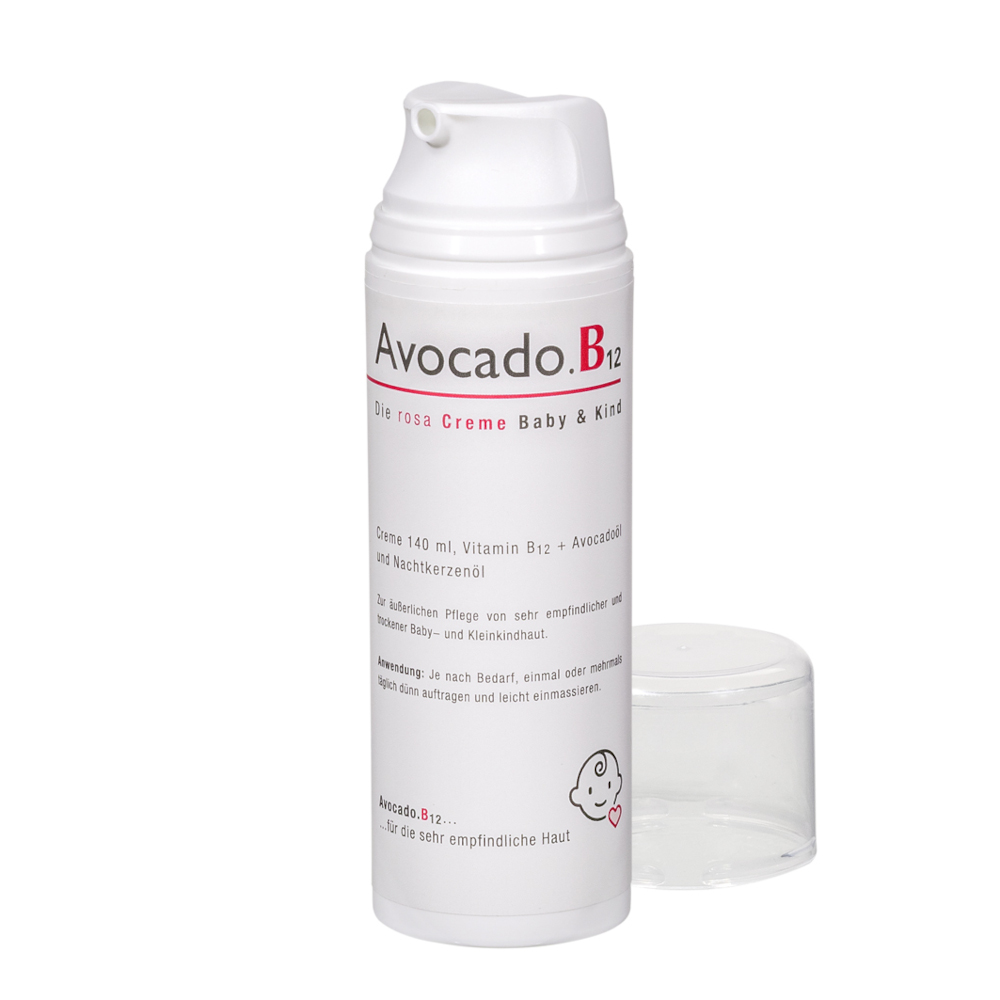 Avocado B12 rosa Creme Baby & Kind 140 ml Creme