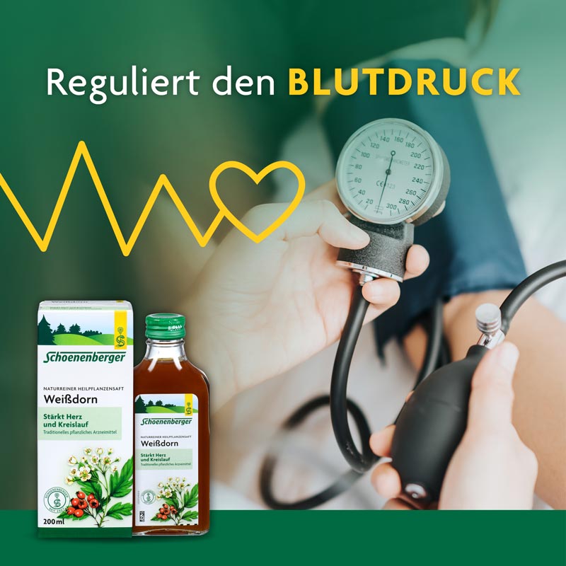 Schoenenberger Naturreiner Heilpflanzensaft Weißdorn 200 ml Flüssigkeit