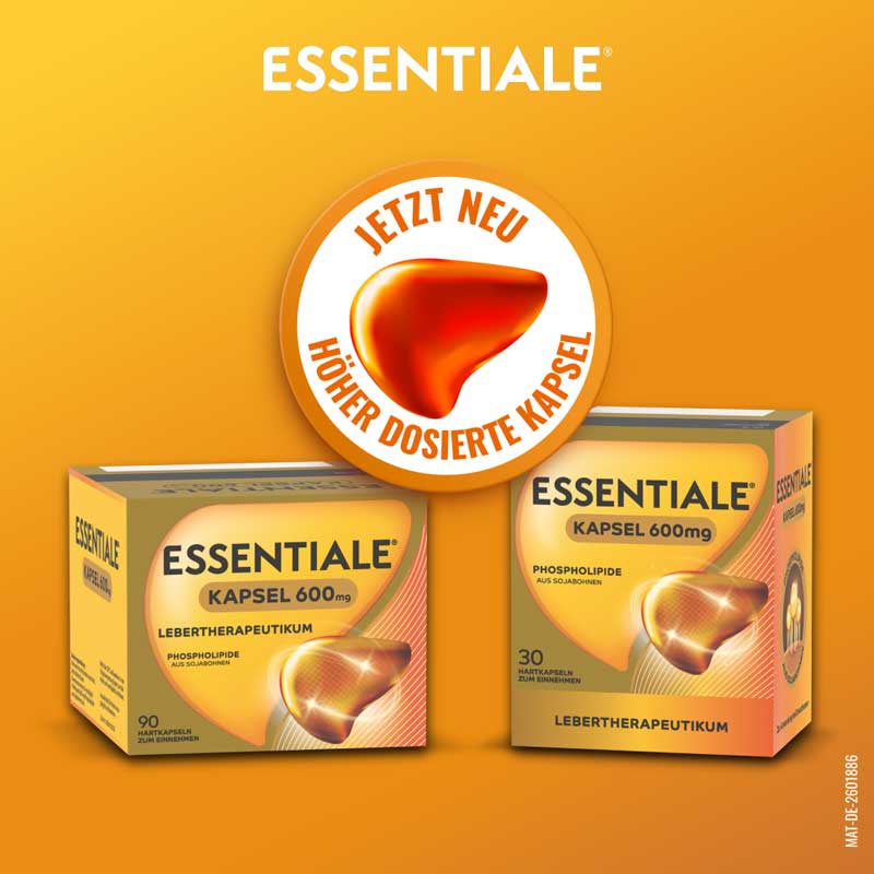 ESSENTIALE KAPSEL 600 mg LEBERTHERAPEUTIKUM 90 St Hartkapseln