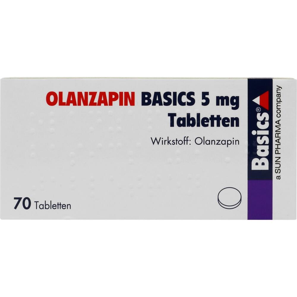 OLANZAPIN BASICS 5mg 70 St Tabletten